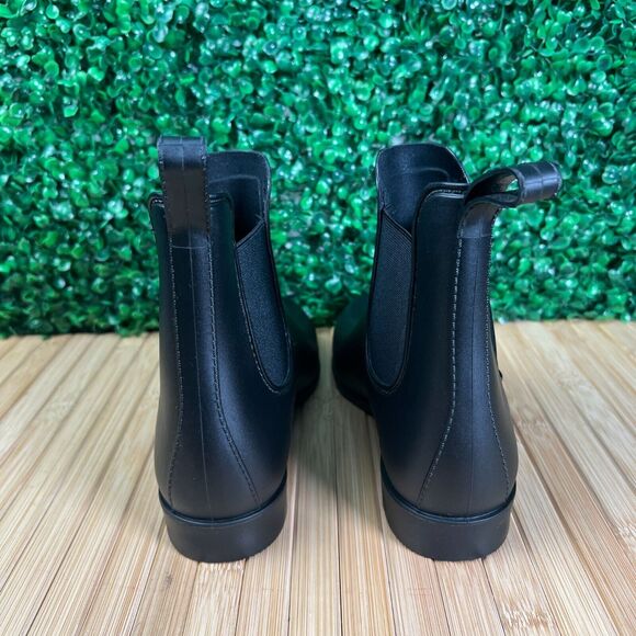 Women's Storm By Cougar Black Waterproof Celeste Rain Boots Size 8 - Picture 3 of 7